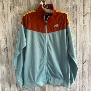 Kappa Men's Retro Multicolor Track Jacket Large